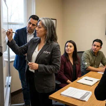Consultants planning executive transition process