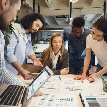 CFO advisory team reviewing nonprofit financial strategy