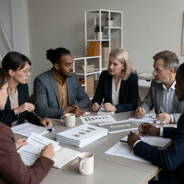 Nonprofit board governance consulting meeting