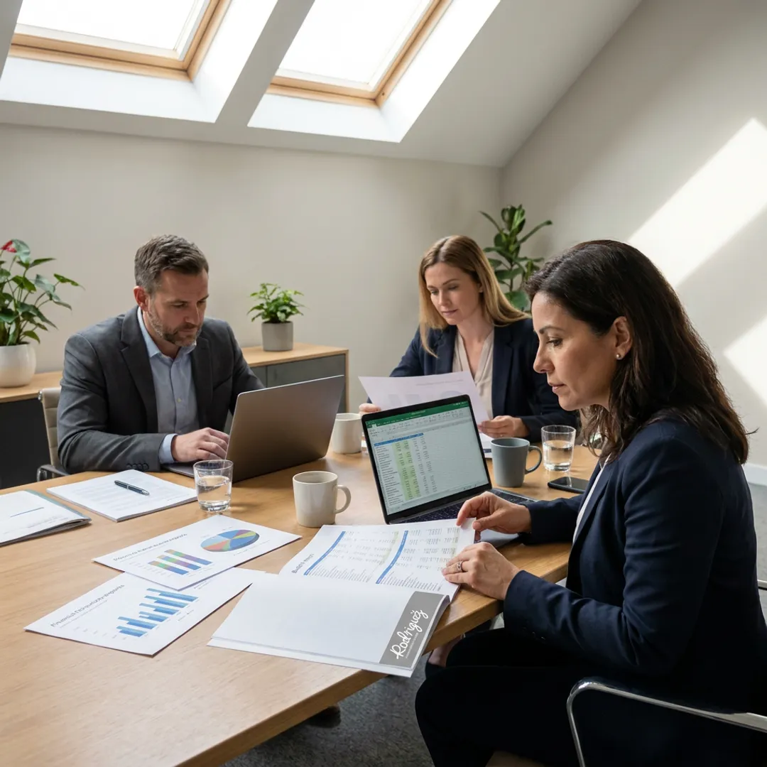 Interim controller advising nonprofit leadership team