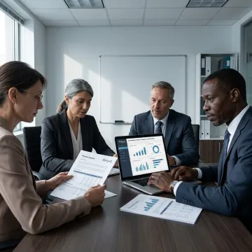 Fractional CFO recruiting strategy meeting