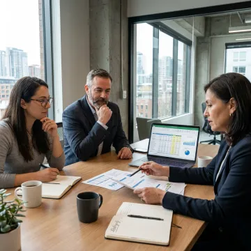 Fractional CFO consulting session in Seattle