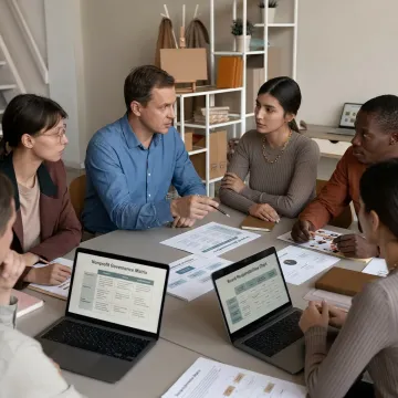 Consultants facilitating nonprofit governance planning