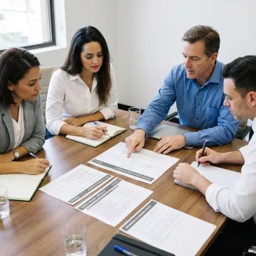 Board effectiveness evaluation meeting