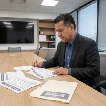 CFO advisor reviewing nonprofit financial strategy
