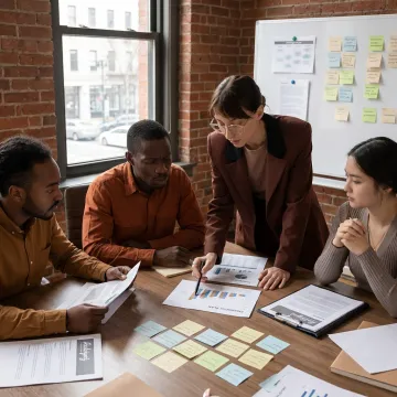Nonprofit consulting strategy meeting in Philadelphia