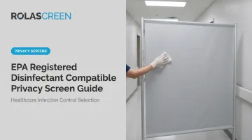 EPA Registered Disinfectant Compatible Privacy Screen Guide