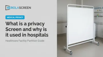 What is a privacy Screen and why is it used in hospitals