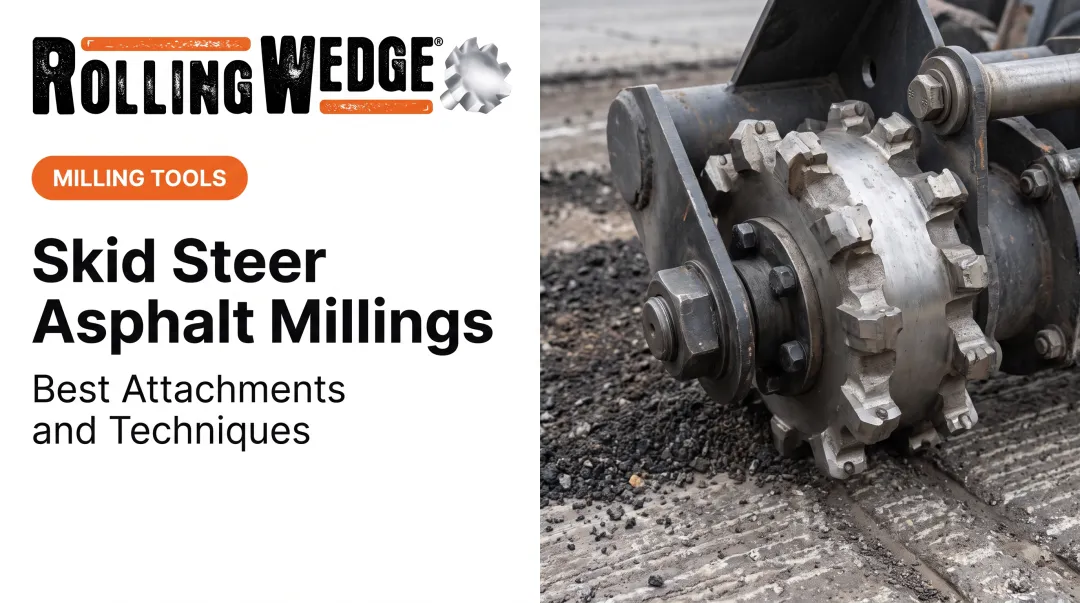 Skidsteer Asphalt Millings: Best Attachments and Techniques