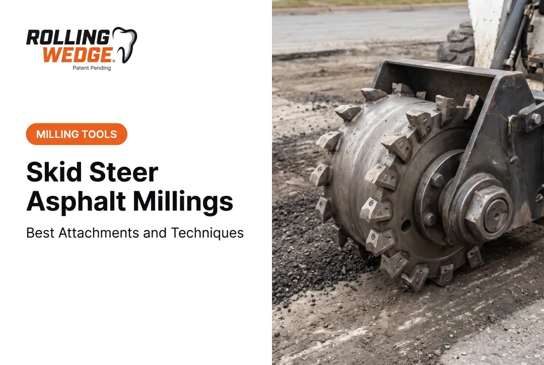 Skidsteer Asphalt Millings: Best Attachments and Techniques