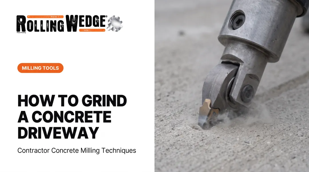 How to Grind a Concrete Driveway
