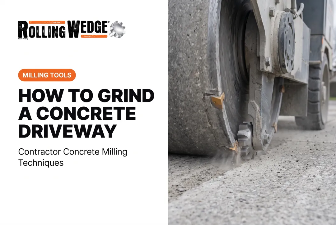 How to Grind a Concrete Driveway