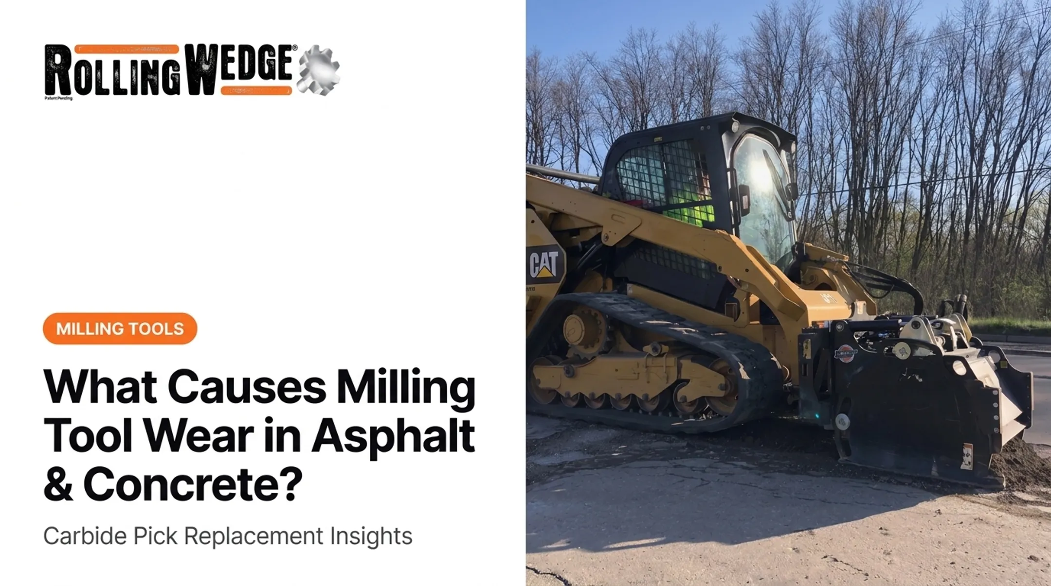 What Causes Milling Tool Wear in Asphalt & Concrete?