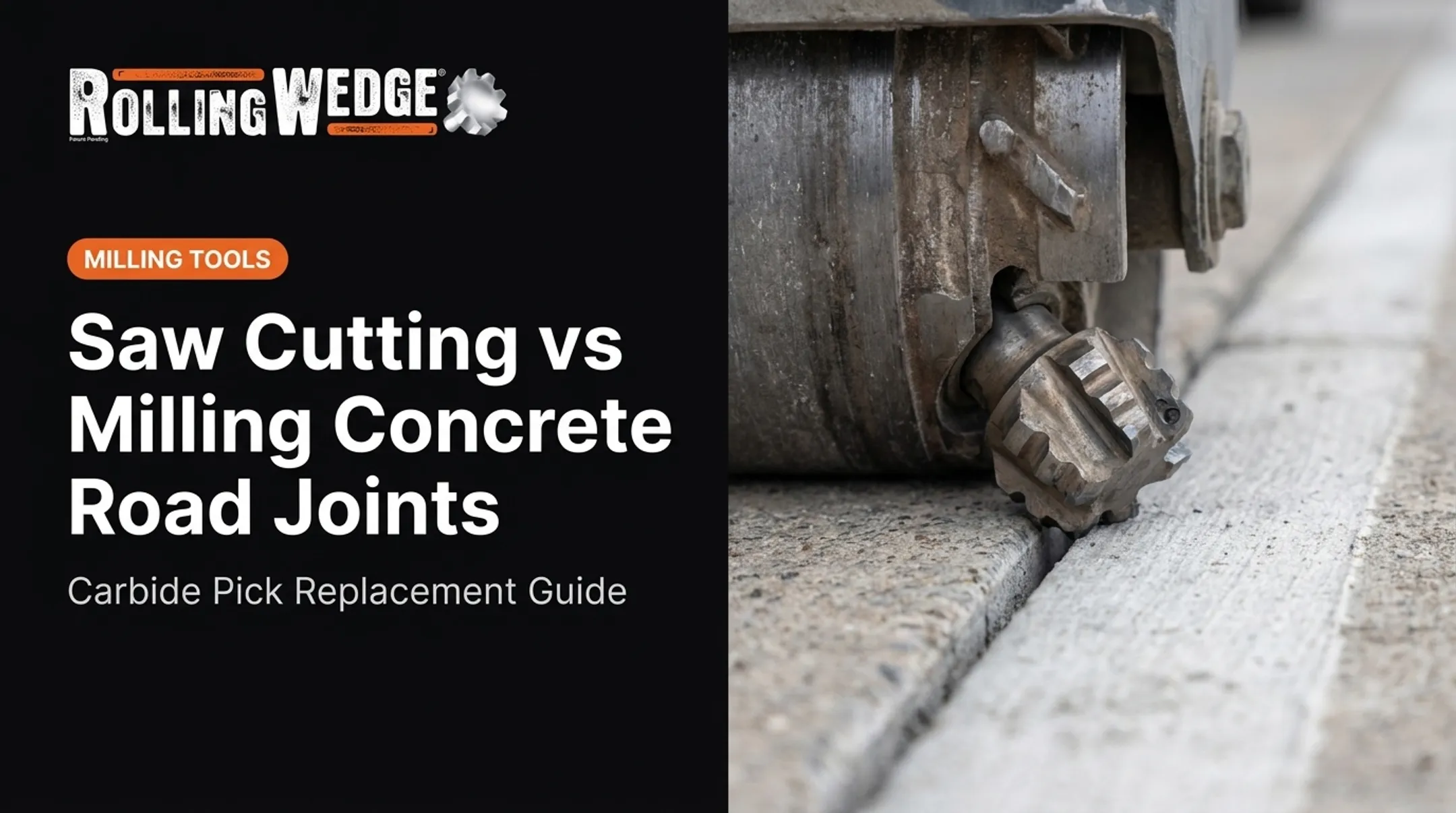 Saw Cutting vs Milling Concrete Road Joints