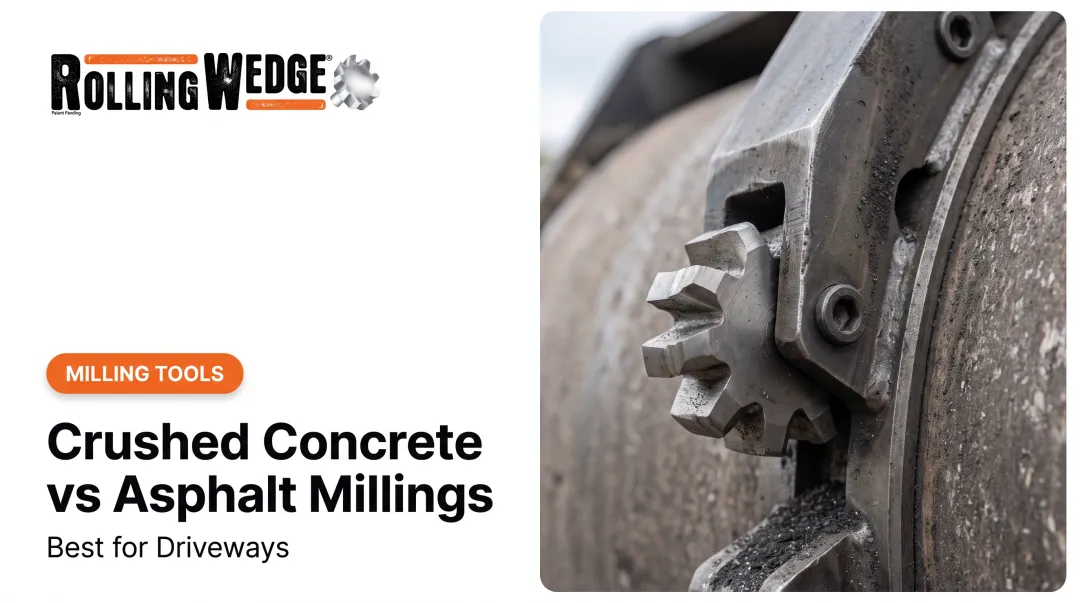 Crushed Concrete vs Asphalt Millings: Best for Driveways