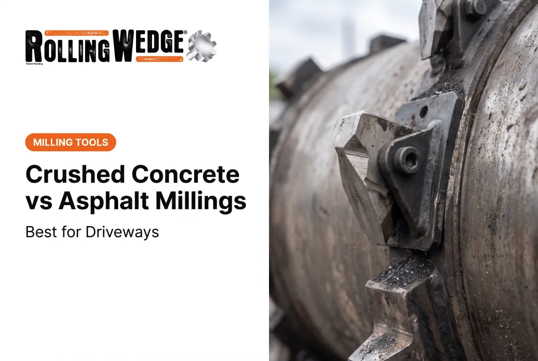 Crushed Concrete vs Asphalt Millings: Best for Driveways