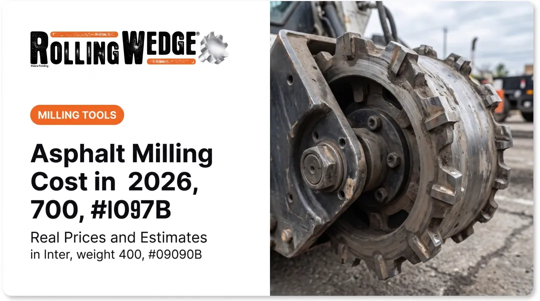 Asphalt Milling Cost in 2026: Real Prices and Estimates
