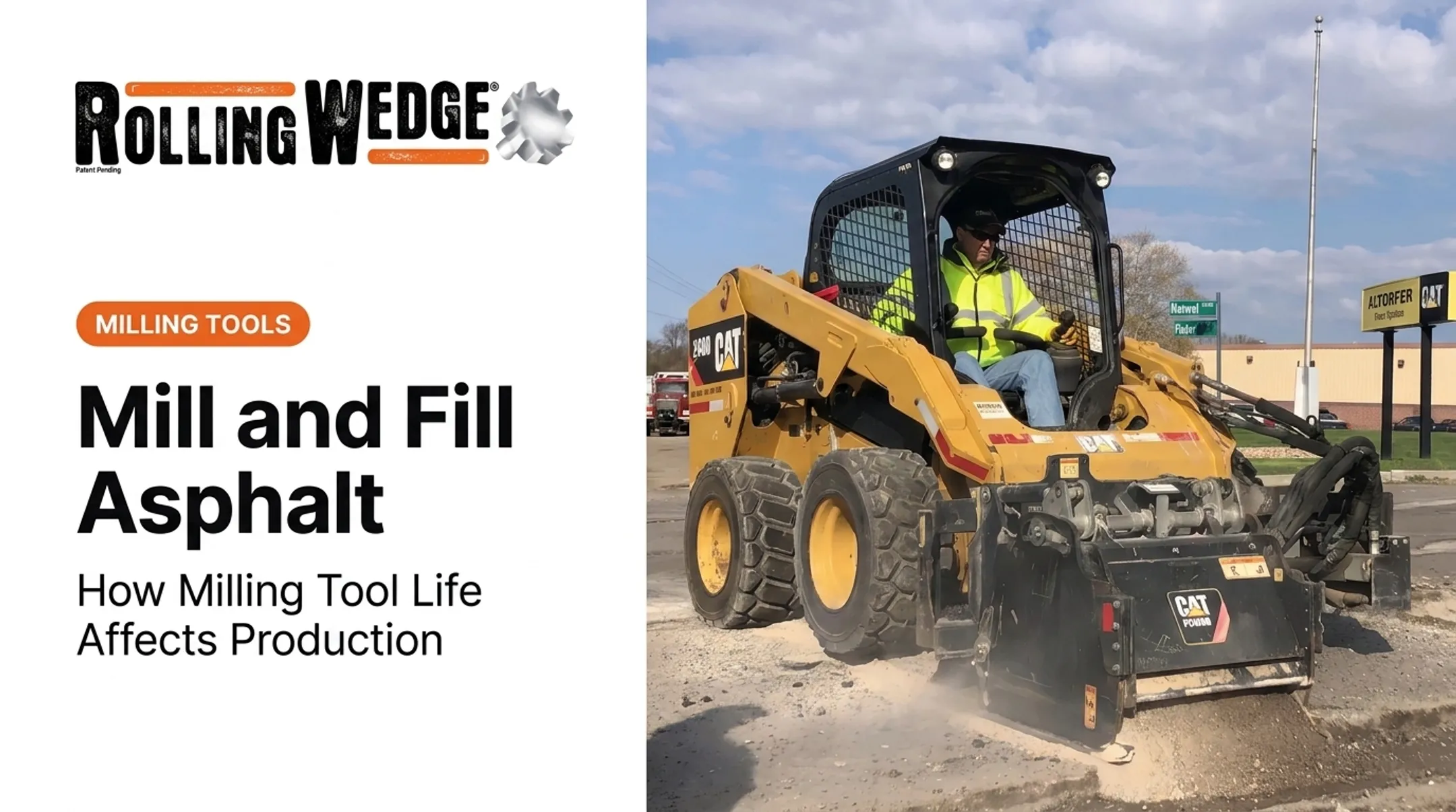 Mill and Fill Asphalt: How Milling Tool Life Affects Production