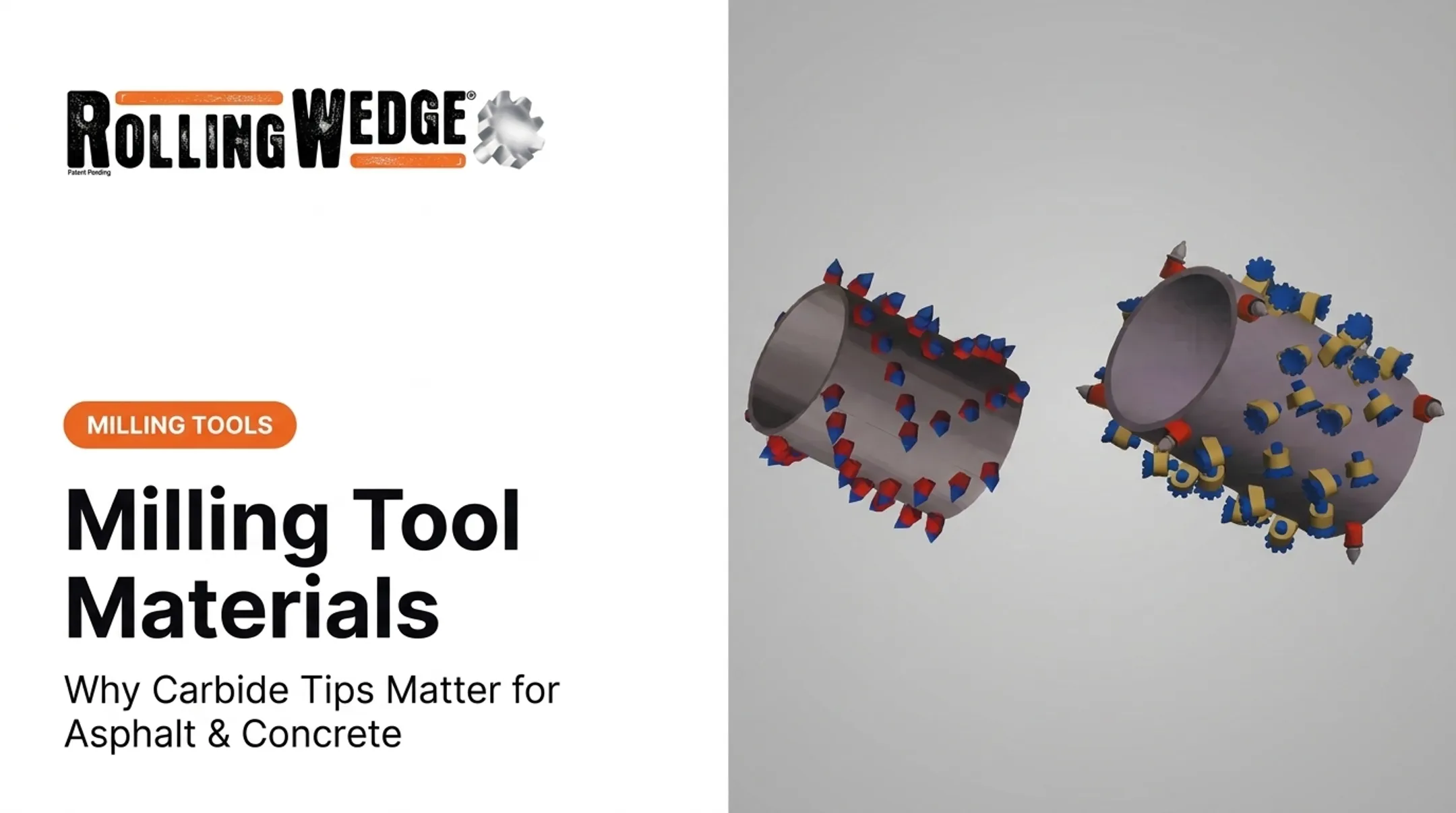 Milling Tool Materials: Why Carbide Tips Matter for Asphalt &amp; Concrete