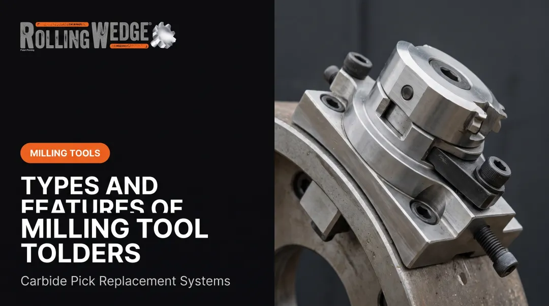 How Rolling Wedge Milling Tools Mount to the Milling Drum