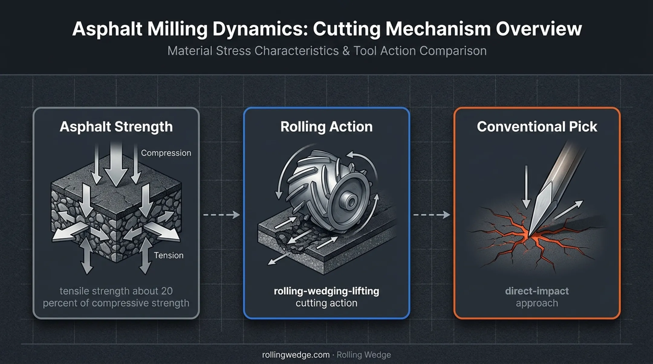 Rolling Wedge Milling Drum rolling wedging lifting mechanism diagram