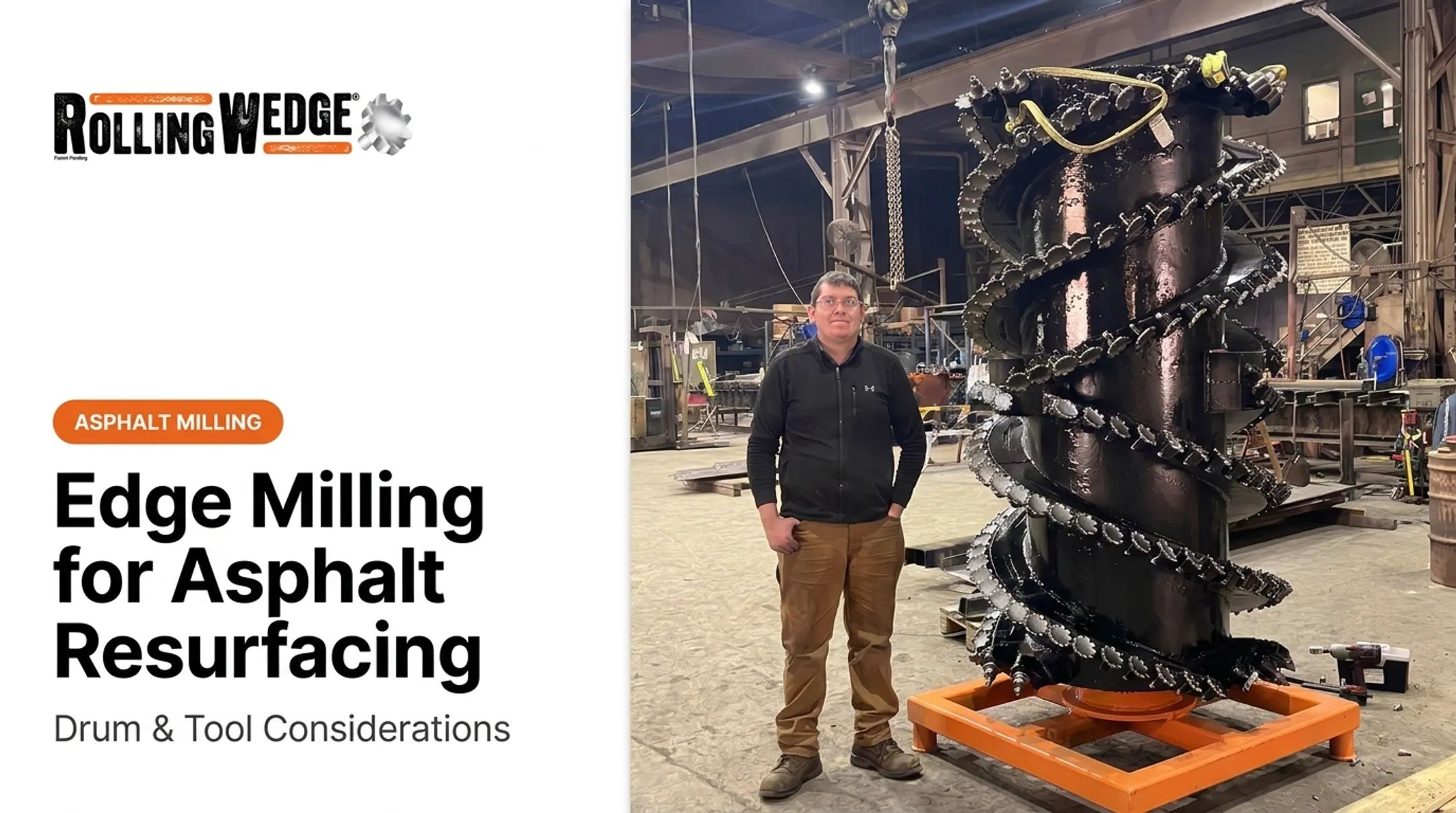 Edge Milling for Asphalt Resurfacing: Drum & Tool Considerations