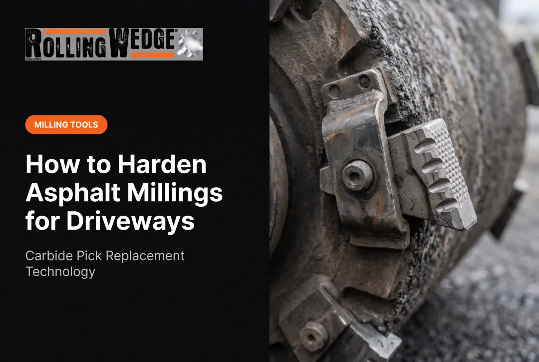 How to Harden Asphalt Millings for Driveways