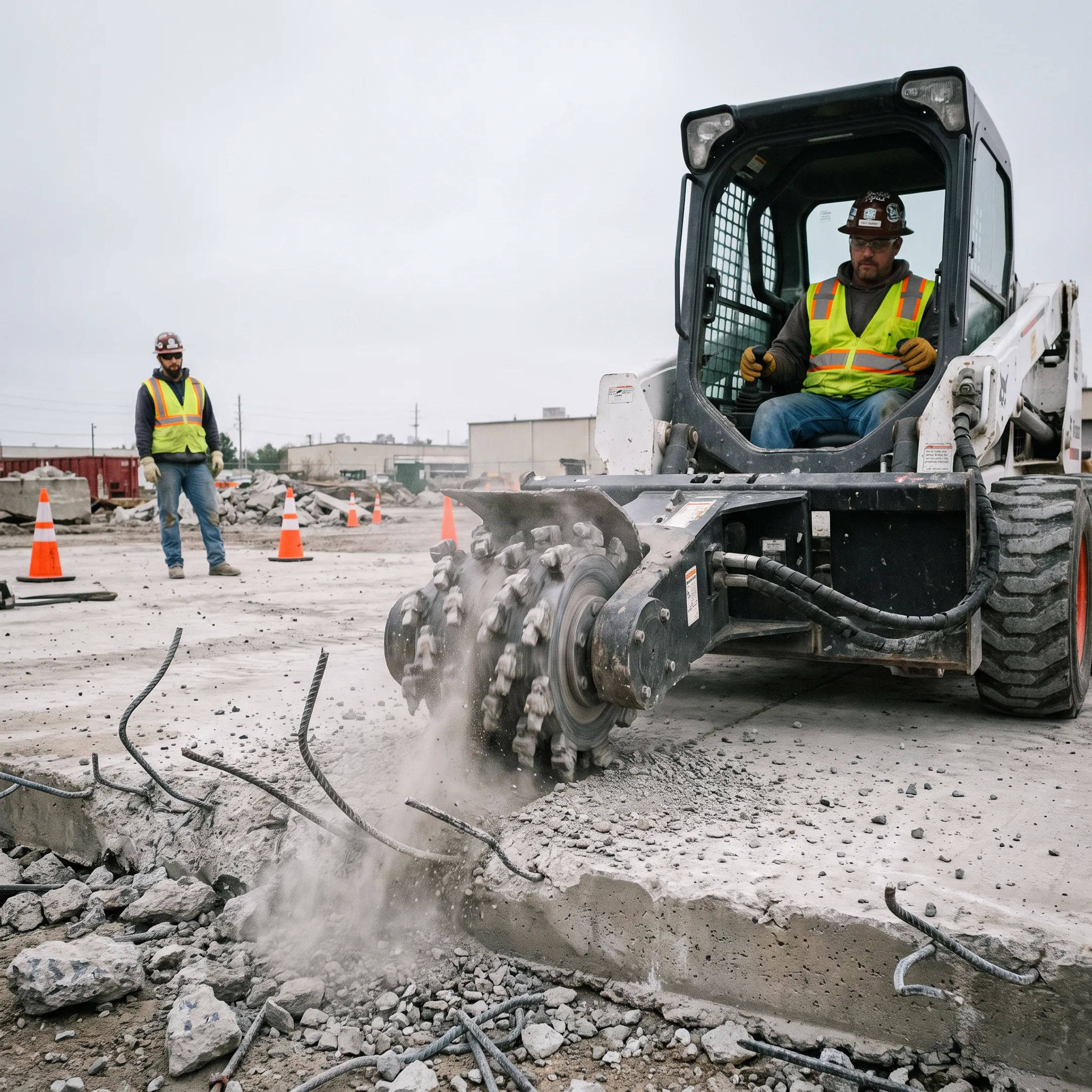 Demolition contracting milling