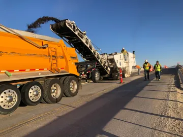 Interstate Road Milling: How Rolling Wedge Cuts Concrete and Asphalt