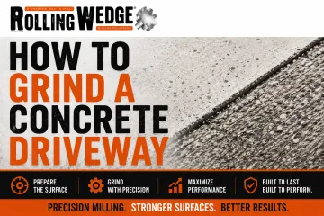 How to Grind a Concrete Driveway