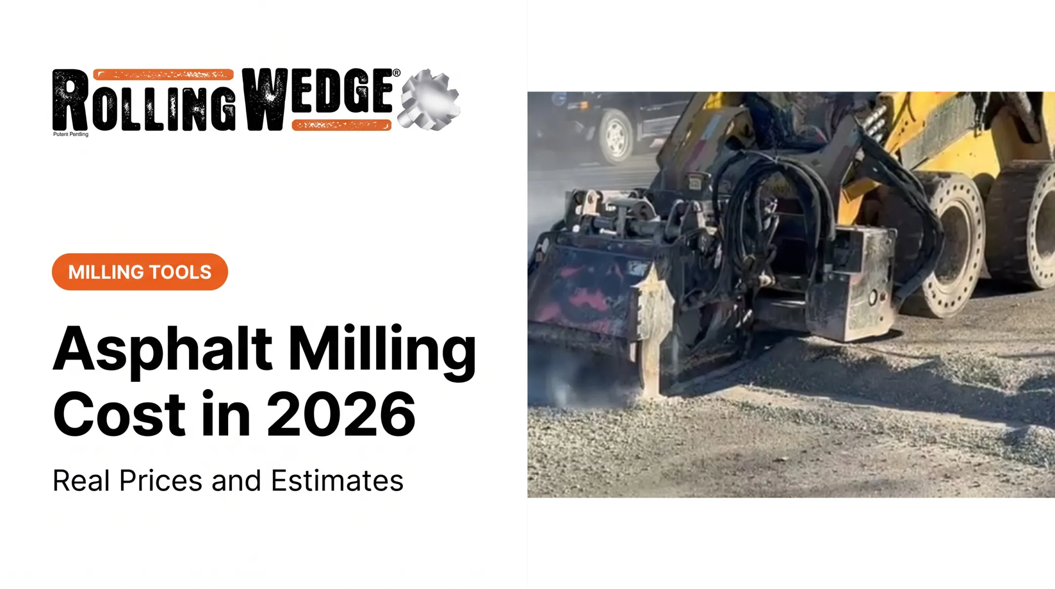 Asphalt Milling Cost in 2026: Real Prices and Estimates