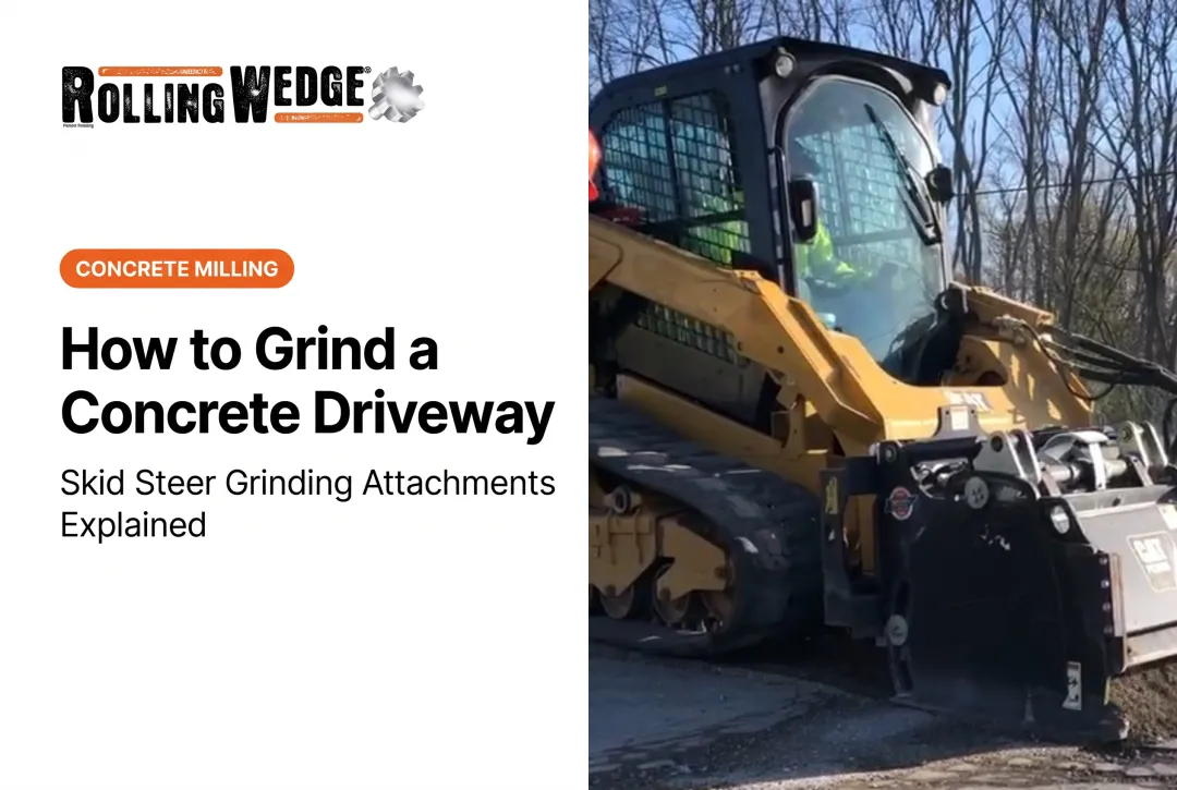 How to Grind a Concrete Driveway