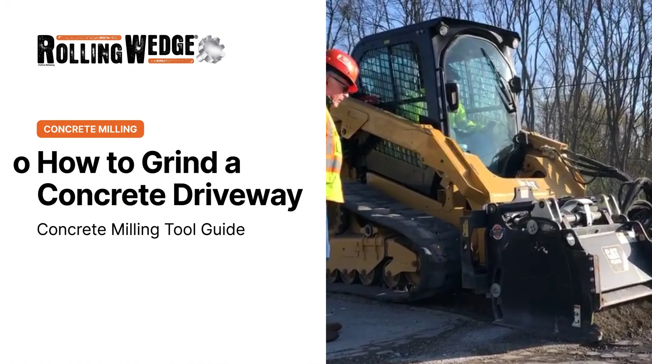 How to Grind a Concrete Driveway