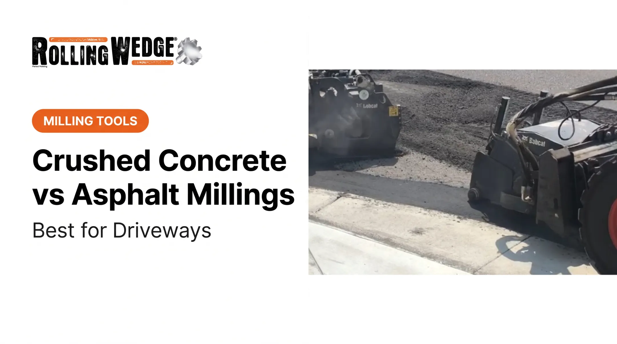 Crushed Concrete vs Asphalt Millings: Best for Driveways