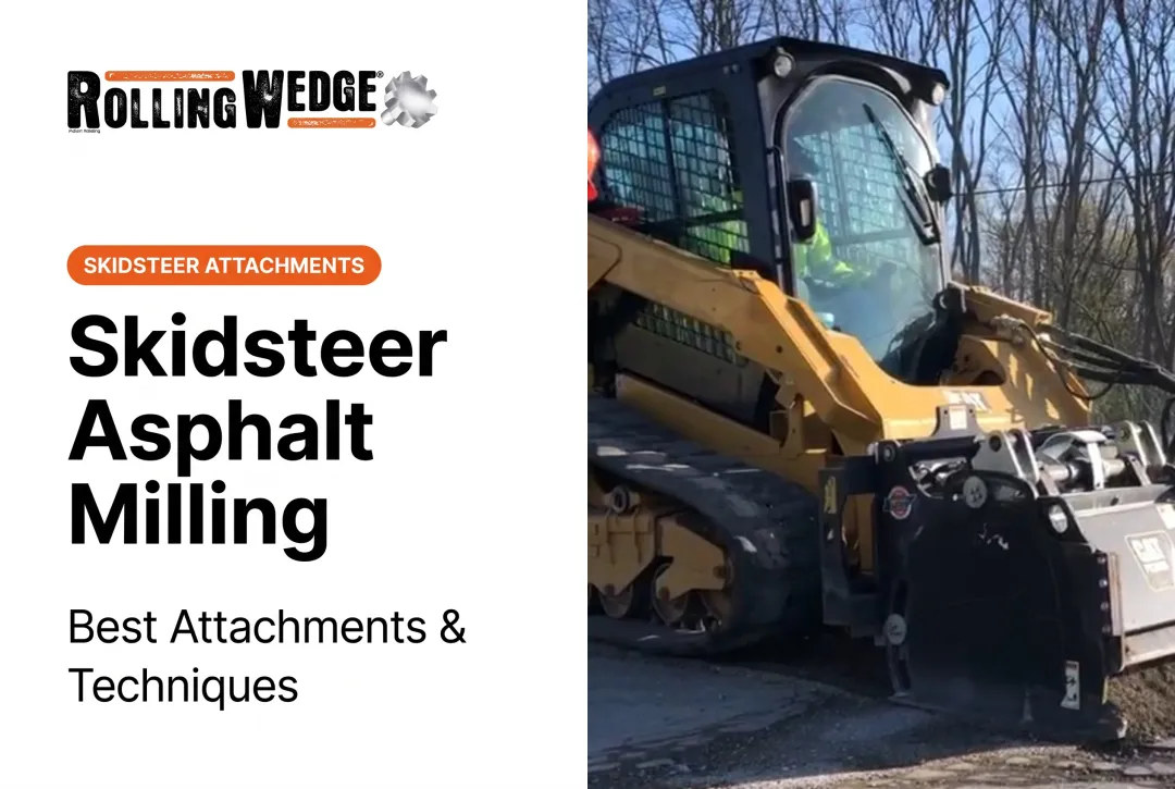 Skidsteer Asphalt Millings: Best Attachments and Techniques
