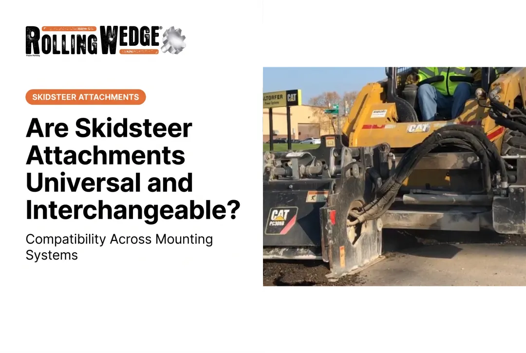 Are Skidsteer Attachments Universal and Interchangeable?
