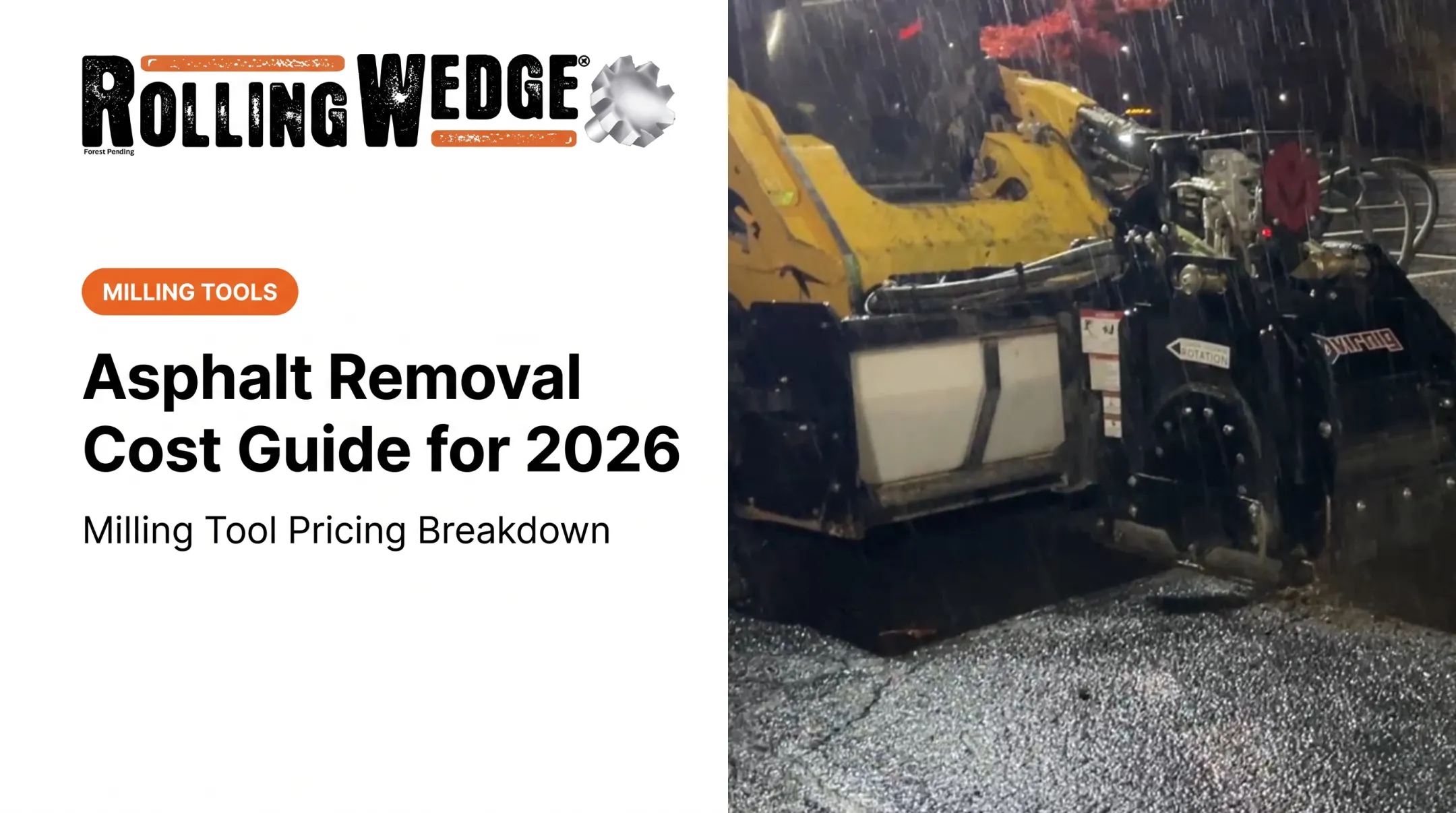 Asphalt Removal Cost Guide for 2026