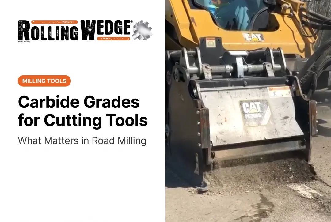 Carbide Grades for Cutting Tools: What Matters in Road Milling