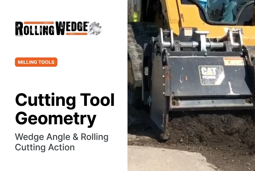 Cutting Tool Geometry: Wedge Angle & Rolling Cutting Action