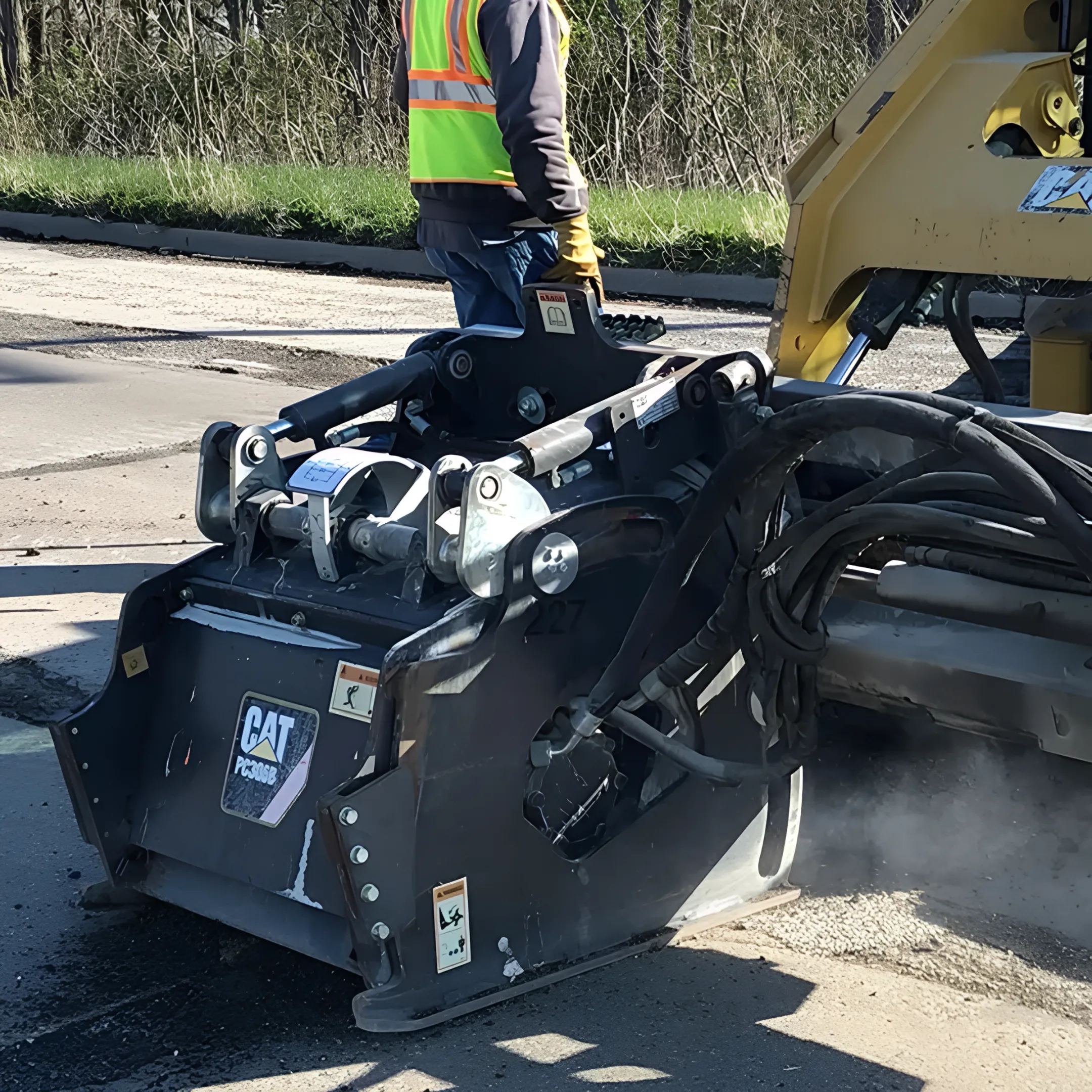 concrete pile cutter | Reinforced Concrete Demolition Milling Tools