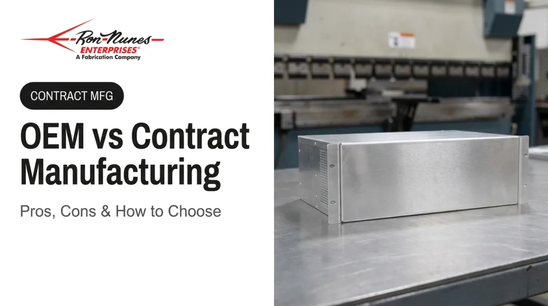 OEM vs Contract Manufacturing: Pros, Cons & How to Choose