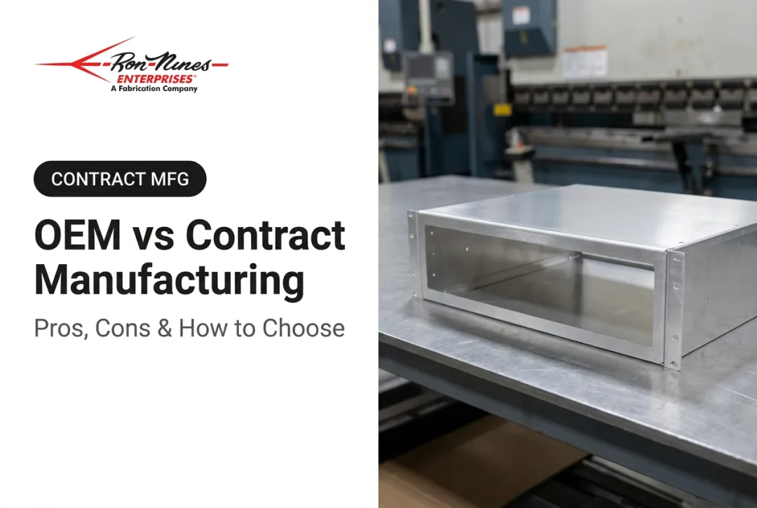OEM vs Contract Manufacturing: Pros, Cons & How to Choose