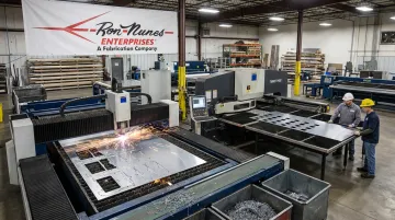 Custom laser cut flush mounted panel fabrication for rack chassis