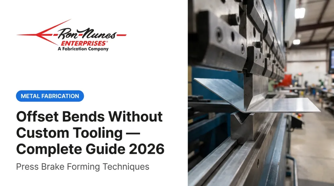 Offset Bends Without Custom Tooling — Complete Guide 2026