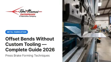 Offset Bends Without Custom Tooling — Complete Guide 2026