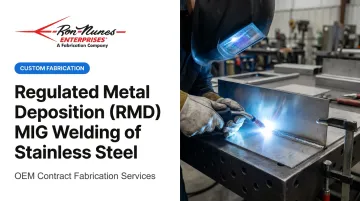 Regulated Metal Deposition (RMD) MIG Welding of Stainless Steel