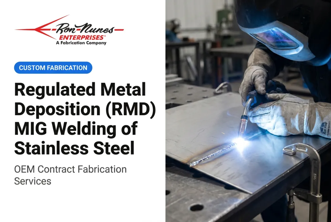 Regulated Metal Deposition (RMD) MIG Welding of Stainless Steel