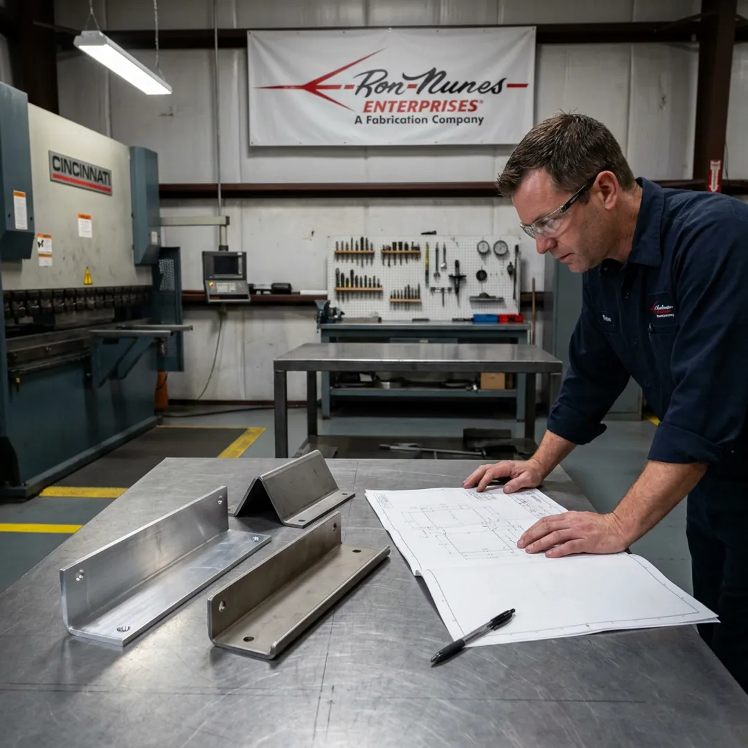 Custom Metal Bracket Fabrication Services