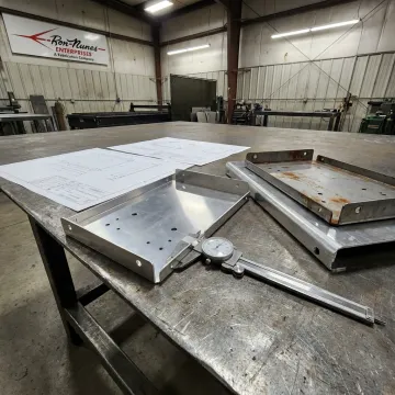 Precision metal prototype fabrication