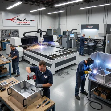 Custom sheet metal enclosure manufacturing